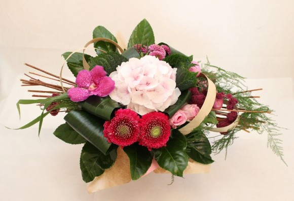 bouquet original moderne haut de gamme chic composition floral nantes saint nazaire 44 savenay