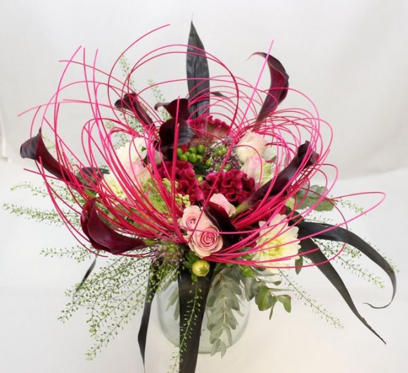 bouquet original moderne haut de gamme chic composition floral nantes saint nazaire 44 savenay