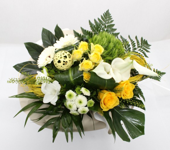 bouquet original moderne haut de gamme chic composition floral nantes saint nazaire 44 savenay