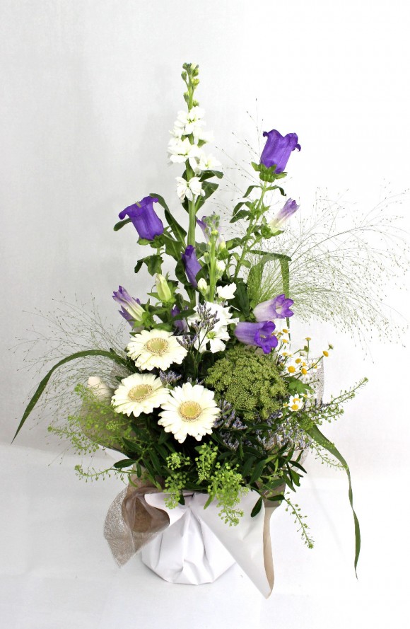 bouquet original moderne haut de gamme chic composition flora